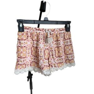 Girls Art Class Design Flower Shorts Target Comfy Lace Large Dressy